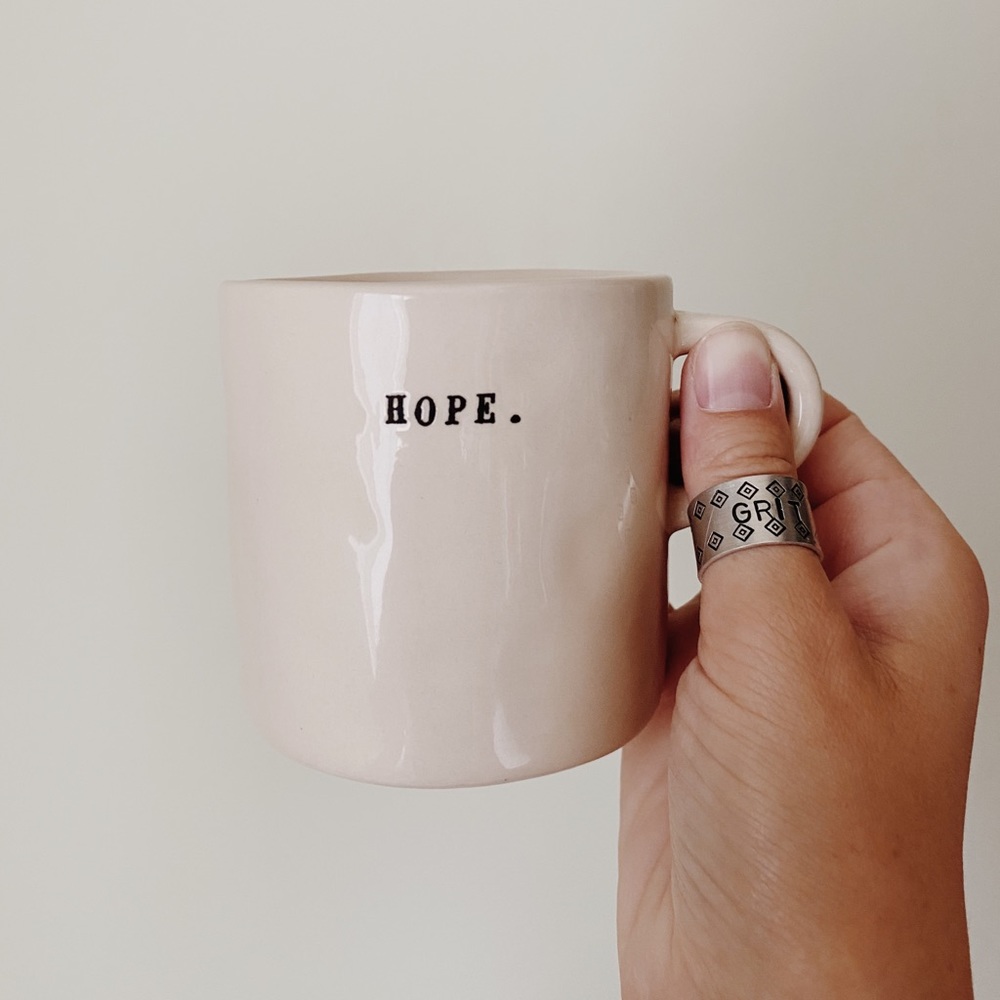 Rae Dunn Hope Mug